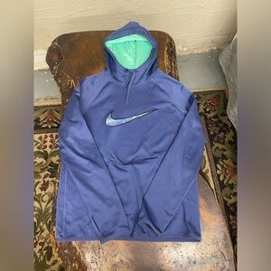 Nike Purple Dri Fit Hoodie